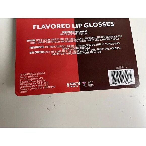 2 Pack Taste Beauty Post Fruity And Cocoa Pebbles Flavored Lip Balm Gloss NEW - Picture 9 of 11